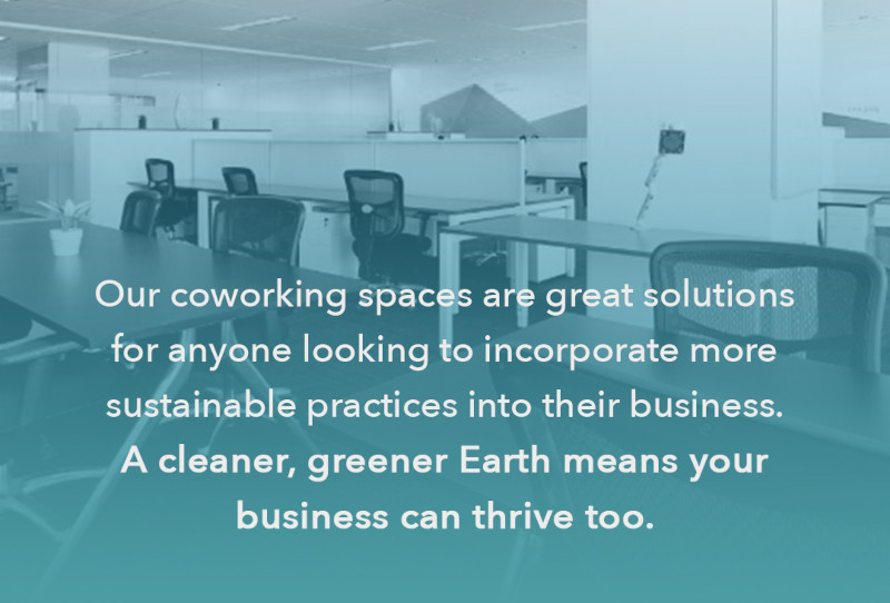 Sustainable coworking spaces